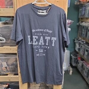 Leatt Size L Men's Gray Cape Town T-Shirt